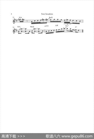 SoAmazing（次中音萨克斯）