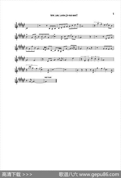 StopLookListen（中音萨克斯）