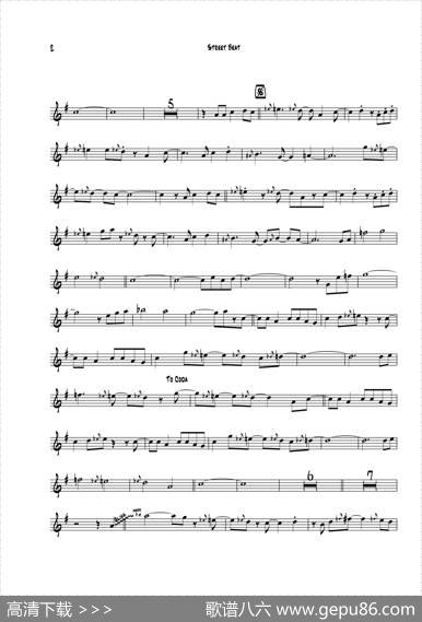 StreetBeat（中音萨克斯）