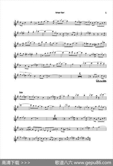StreetBeat（中音萨克斯）