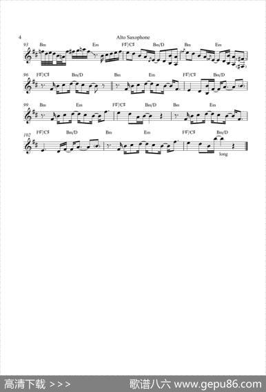 TequilaMoon（中音萨克斯）