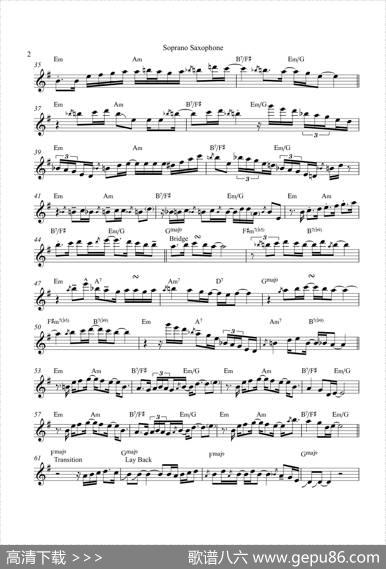 TequilaMoon（高音萨克斯）