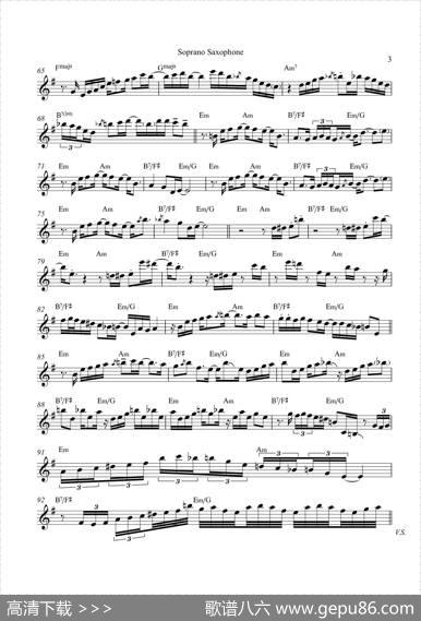 TequilaMoon（高音萨克斯）