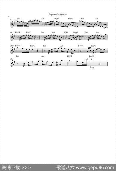 TequilaMoon（高音萨克斯）