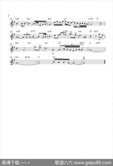 TheChristmasSong（高音萨克斯）