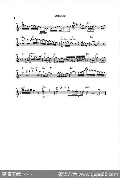 TheChristmasSong（中音萨克斯）
