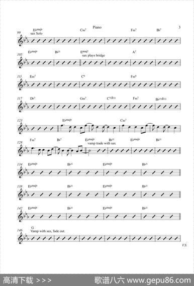 TheGirlFromIpanema（Piano）