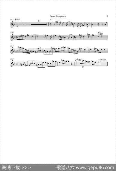 TheGirlFromIpanema（次中音萨克斯）