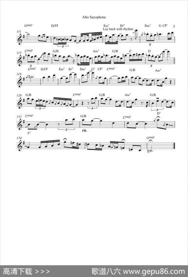 ThinkingofYou（中音萨克斯）