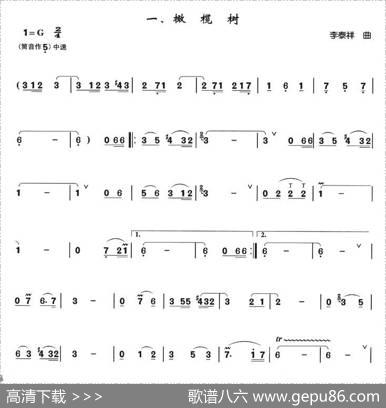 橄榄树（箫独奏曲）|李泰祥
