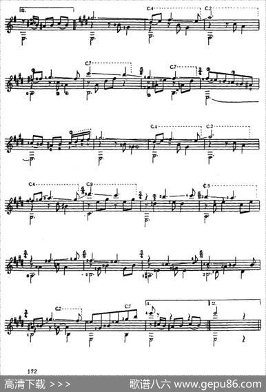 委内瑞拉舞曲3号（古典吉它）|拉罗