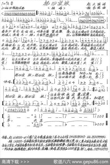 把心安放 - 赵大国|张艺军