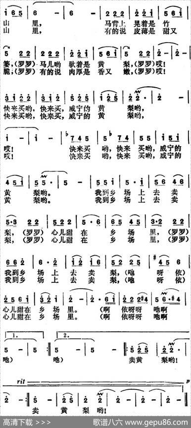 卖黄梨 - 梁寒冰|抒文