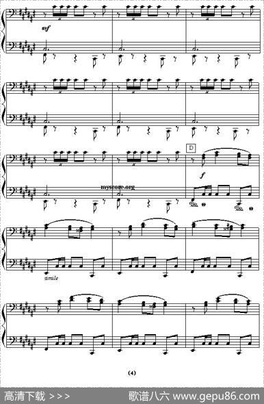西班牙舞曲（四手联弹之二）|柴可夫斯基
