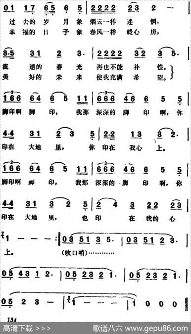我的脚印 - 何有才|谭宽曾