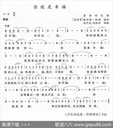 你就是幸福（莫西哥）