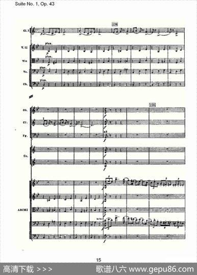 SuiteNo.1,Op.43第一套曲,Op.43第二乐章