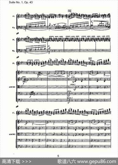 SuiteNo.1,Op.43第一套曲,Op.43第二乐章