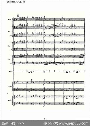 SuiteNo.1,Op.43第一套曲,Op.43第四乐章