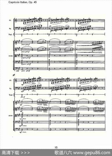 CapriccioItalian,Op.45意大利幻想曲,Op.45