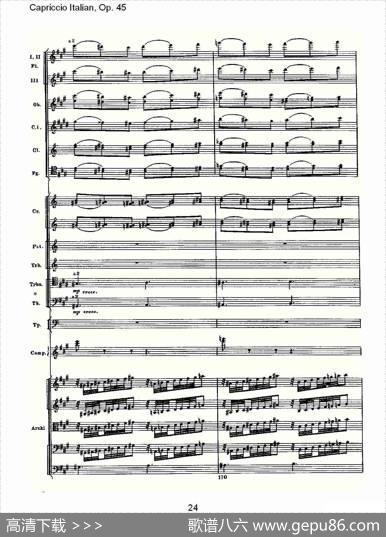 CapriccioItalian,Op.45意大利幻想曲,Op.45