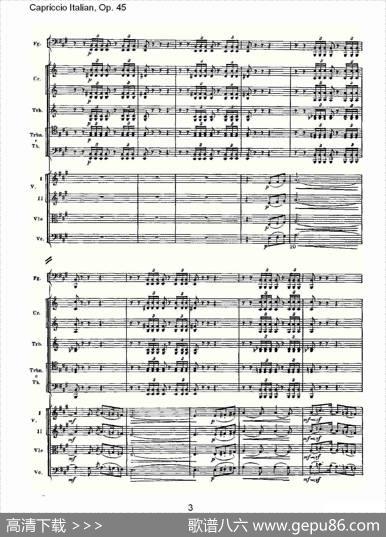 CapriccioItalian,Op.45意大利幻想曲,Op.45