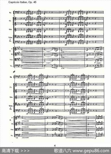 CapriccioItalian,Op.45意大利幻想曲,Op.45