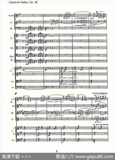 CapriccioItalian,Op.45意大利幻想曲,Op.45