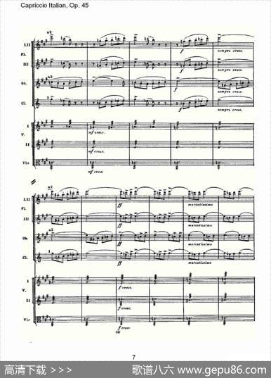 CapriccioItalian,Op.45意大利幻想曲,Op.45