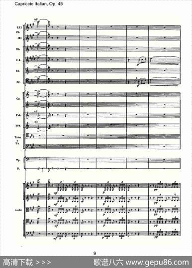 CapriccioItalian,Op.45意大利幻想曲,Op.45