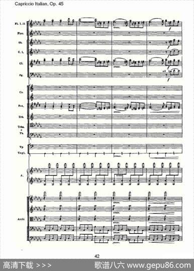 CapriccioItalian,Op.45意大利幻想曲,Op.45