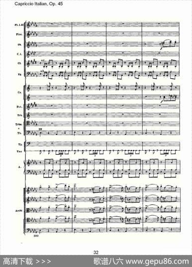CapriccioItalian,Op.45意大利幻想曲,Op.45