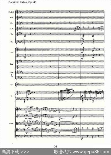 CapriccioItalian,Op.45意大利幻想曲,Op.45