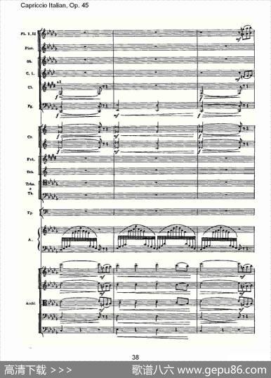 CapriccioItalian,Op.45意大利幻想曲,Op.45