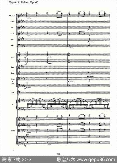 CapriccioItalian,Op.45意大利幻想曲,Op.45