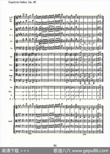 CapriccioItalian,Op.45意大利幻想曲,Op.45