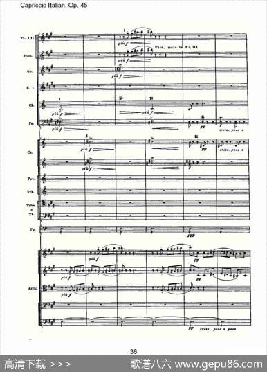 CapriccioItalian,Op.45意大利幻想曲,Op.45