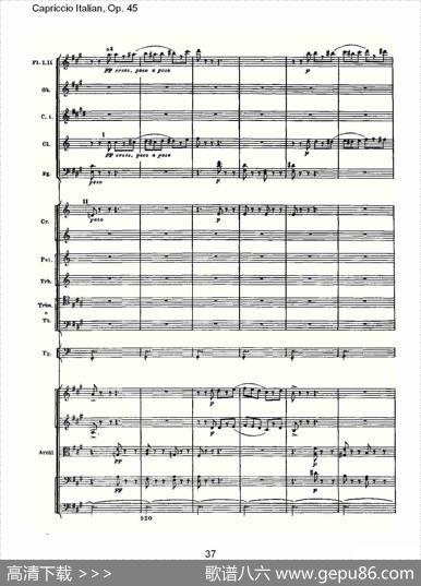 CapriccioItalian,Op.45意大利幻想曲,Op.45