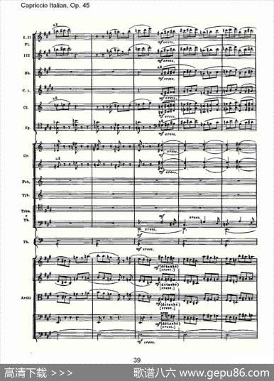 CapriccioItalian,Op.45意大利幻想曲,Op.45