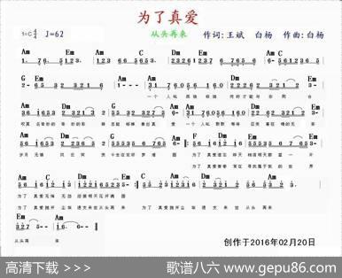 为了真爱 - 王斌白杨|白杨