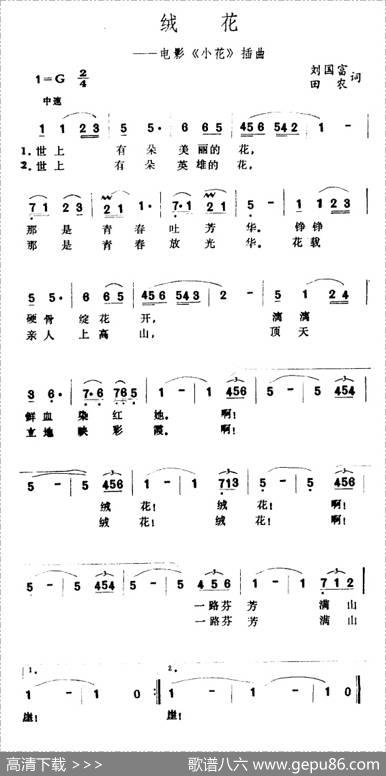 绒花 - 刘国富、田农|王酩