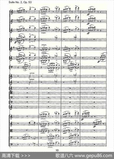 SuiteNo.2,Op.53第二套曲,Op.53第一乐章（一）