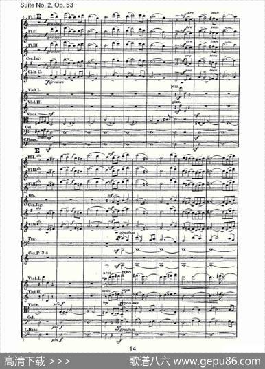 SuiteNo.2,Op.53第二套曲,Op.53第一乐章（一）