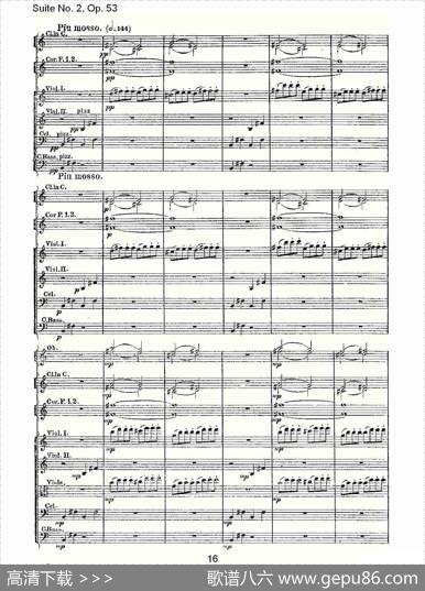 SuiteNo.2,Op.53第二套曲,Op.53第一乐章（一）