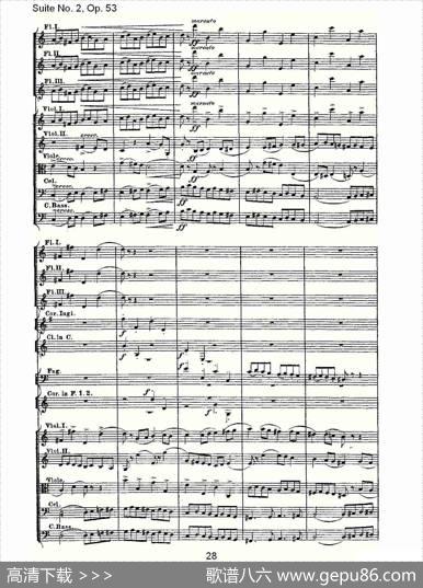 SuiteNo.2,Op.53第二套曲,Op.53第一乐章（一）