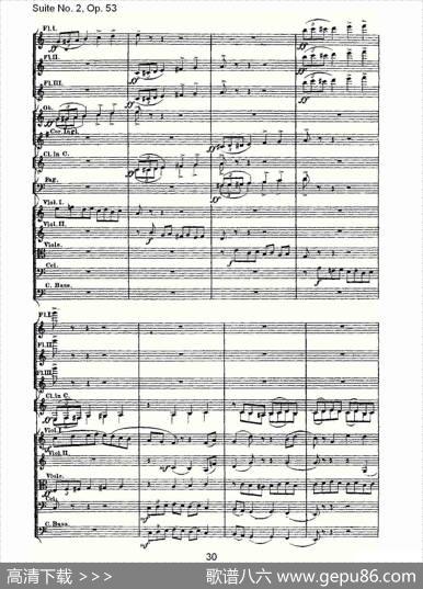 SuiteNo.2,Op.53第二套曲,Op.53第一乐章（一）