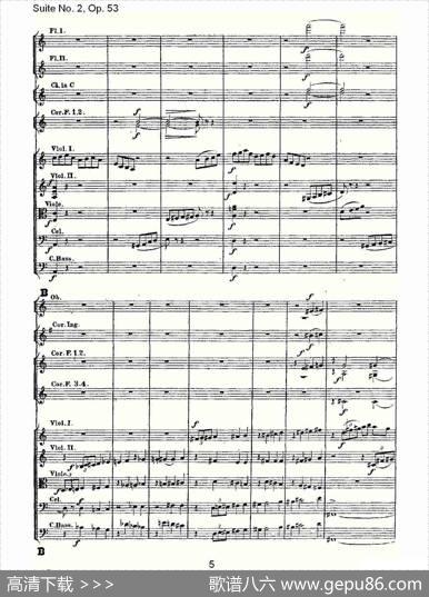 SuiteNo.2,Op.53第二套曲,Op.53第一乐章（一）