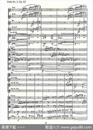 SuiteNo.2,Op.53第二套曲,Op.53第一乐章（一）