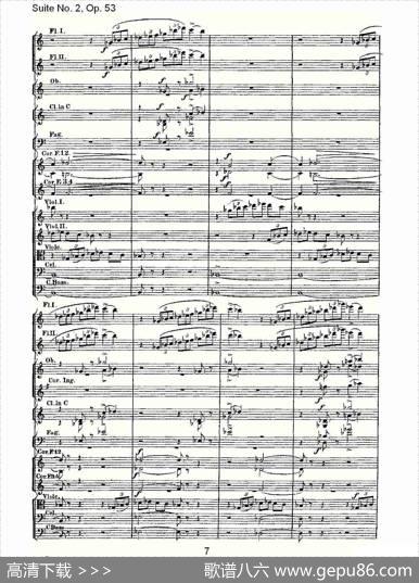 SuiteNo.2,Op.53第二套曲,Op.53第一乐章（一）