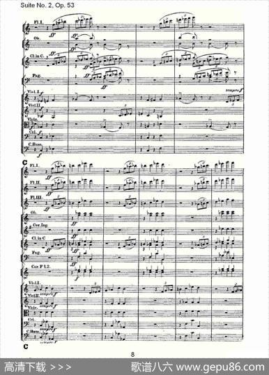 SuiteNo.2,Op.53第二套曲,Op.53第一乐章（一）